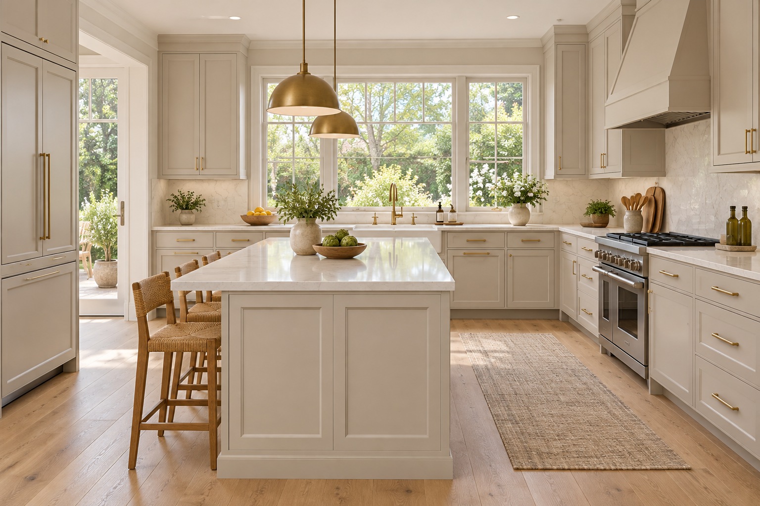 J&K Pebble kitchen design illustration