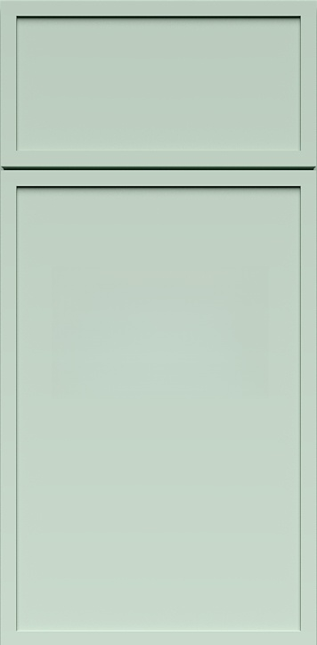 Original LifeArt Urban Slim Minty Green door and drawer sample